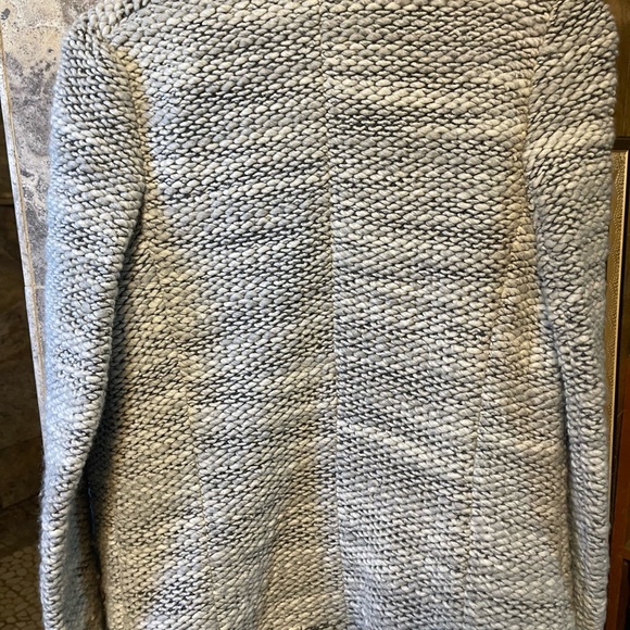 IRO - Ajuma Moto Jacket sweater biker zip up, Size 40 US size 6-8. - Picture 4 of 6